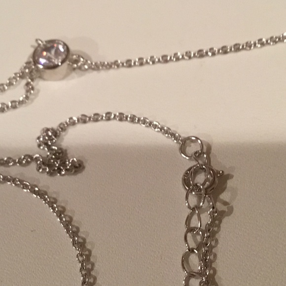 Sale $26 Firm! Sterling Silver Cross Drop Necklace - Picture 12 of 12